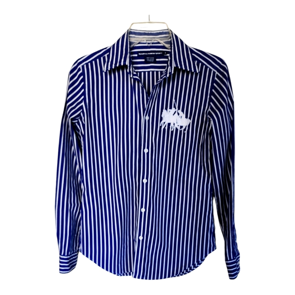 Ralph Lauren Sport Cotton Broadcloth Button-down-Double Pony Logo